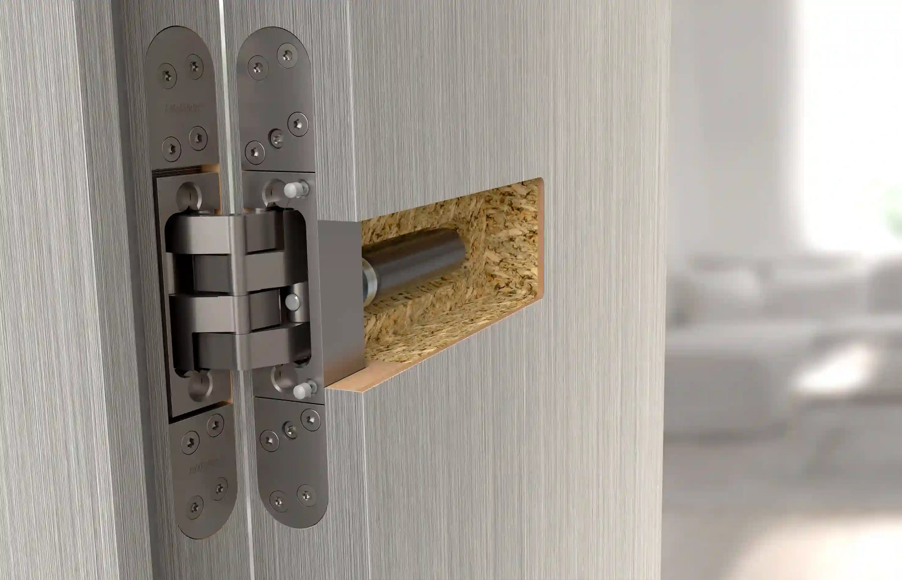 concealed door closer