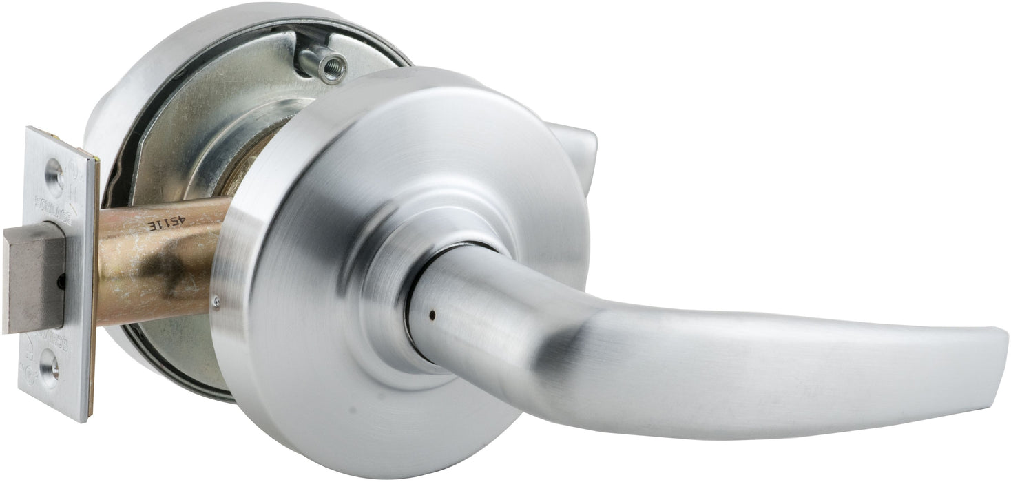 Passage Athens with 13-248 Latch 10-025 Strike Satin Chrome Finish