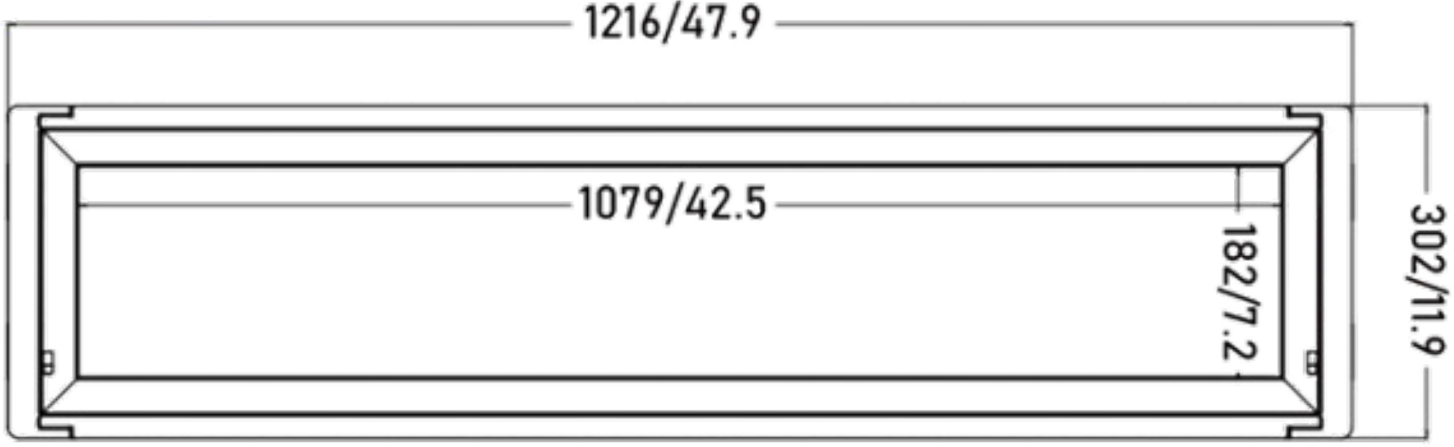 LED Flat Panel Retrofit 1’ X 4’ - Dual 3-Way Switchable 8014R FX LED Flat Panel Retrofit – 1x4 Dual 3-W Switchable Power & CCT for Troffer Applications