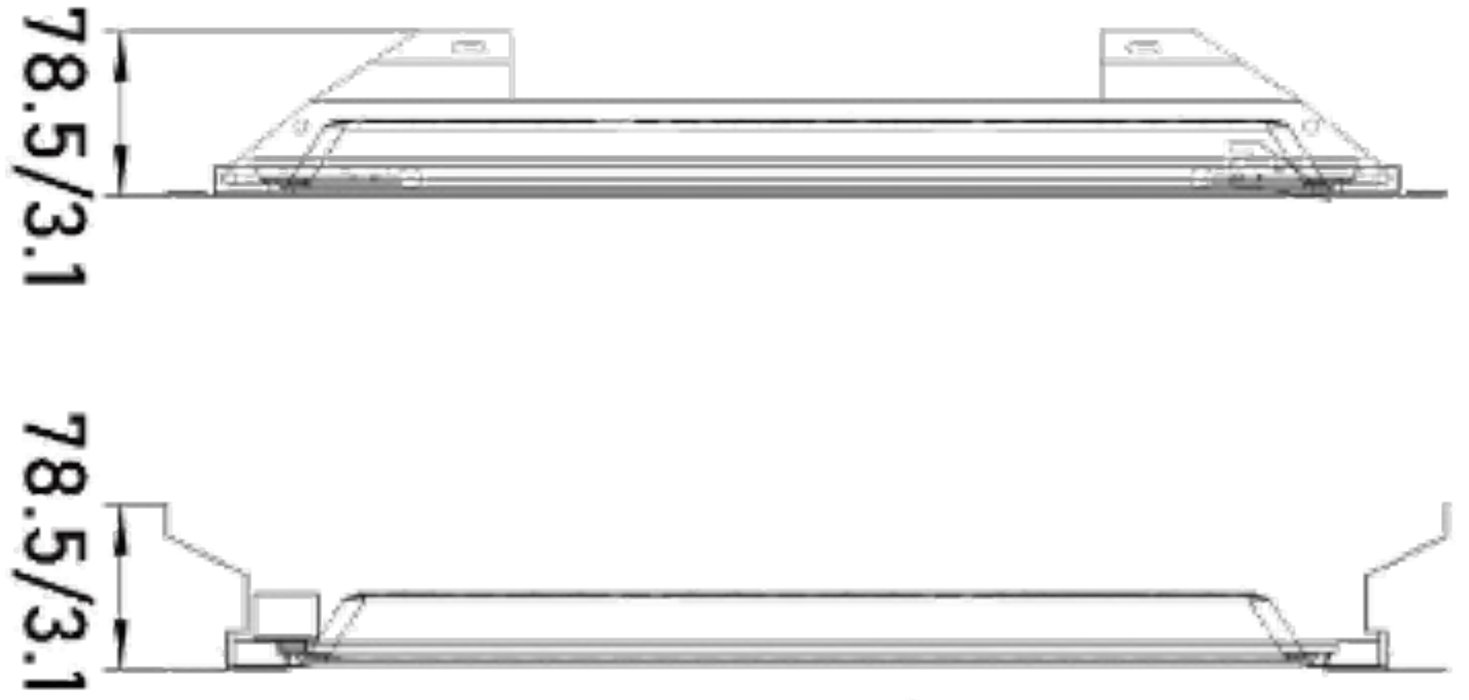 LED Flat Panel Retrofit 2’ X 2’ - Dual 3-Way Switchable 8022R FX LED Flat Panel Retrofit – 2x2 Dual 3-Way Switchable Power & CCT for Versatile Troffer Lighting