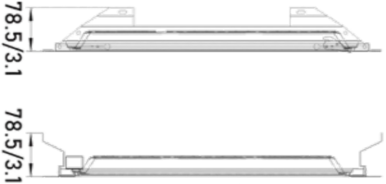 LED Flat Panel Retrofit 2’ X 4’ - Dual 3-Way Switchable 8024R FXLED Flat Panel Retrofit – 2x4 Dual 3-Way Switchable Power & CCT for Efficient Troffer Upgrades