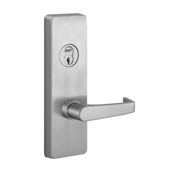 Best Precision 4914A630 Always Active Exit Trim with A Lever Satin Stainless Steel Finish