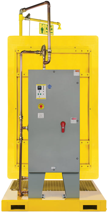 Tankless Heater & Halo Safety Fixture Skid