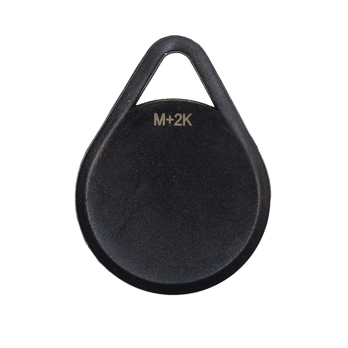 Dormakaba 12640-P24-BK RFID Fob with Mifare Plus, 2K Memory Black Finish