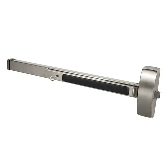 Sargent 128888F32D UL Fire Rated Reversible Extra Heavy Duty Rim Exit Device Exit Only for 33" to 36" x 7' Door Satin Stainless Steel Finish