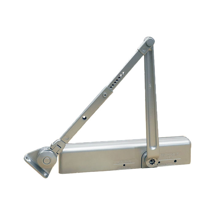 LCN 1461HAL Hold Open Adjustable 1-6 Adjustable 1-6 Door Closer with TBSRT Thru Bolts 689 Aluminum Finish