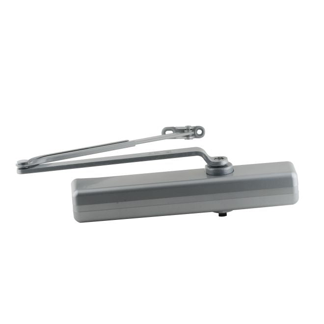 LCN 1461RWPAAL Parallel Arm Adjustable 1-6 Surface Mounted Regular Door Closer with TBSRT Thru Bolts 689 Aluminum Finish