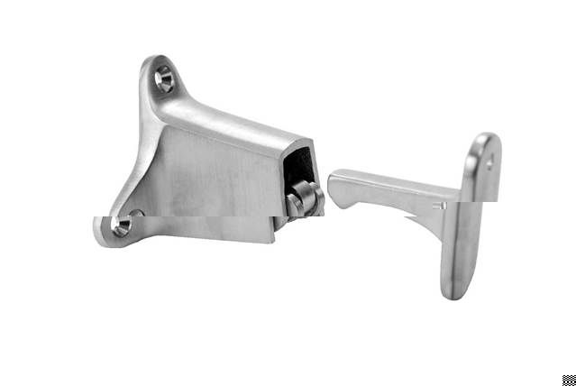 Don-Jo 1514626 3-1/2" Wall Door Holder Satin Chrome Finish