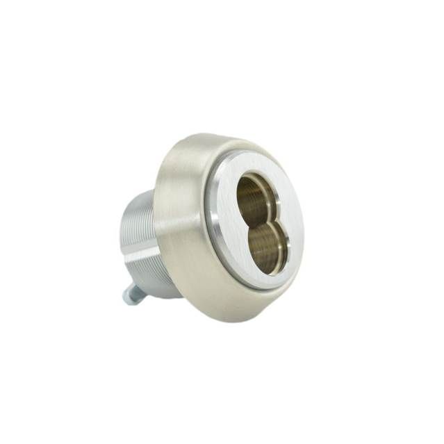 Best 1E74C181RP3626 7 Pin Standard Mortise Cylinder Adams Rite Cam with Ring Satin Chrome Finish