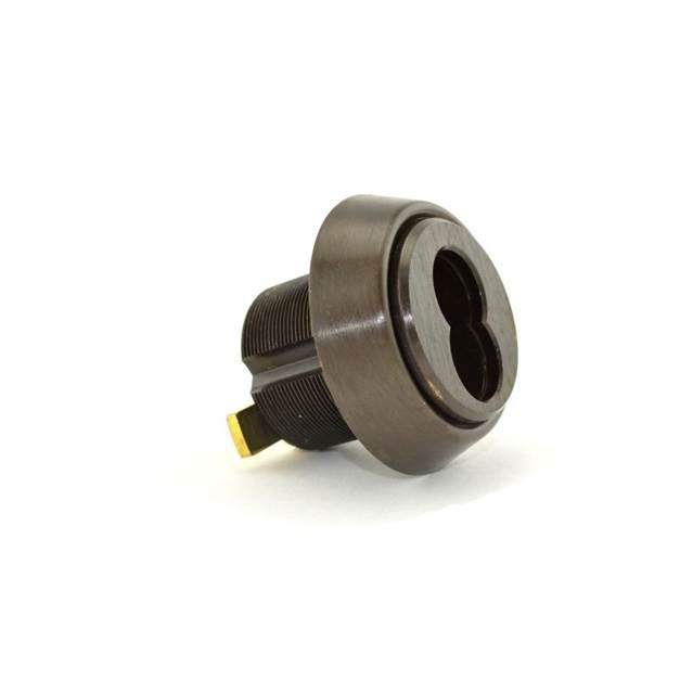 Best 1E74C4RP3613 7 Pin Standard Mortise Cylinder Standard Cam with Ring Oil Rubbed Bronze Finish