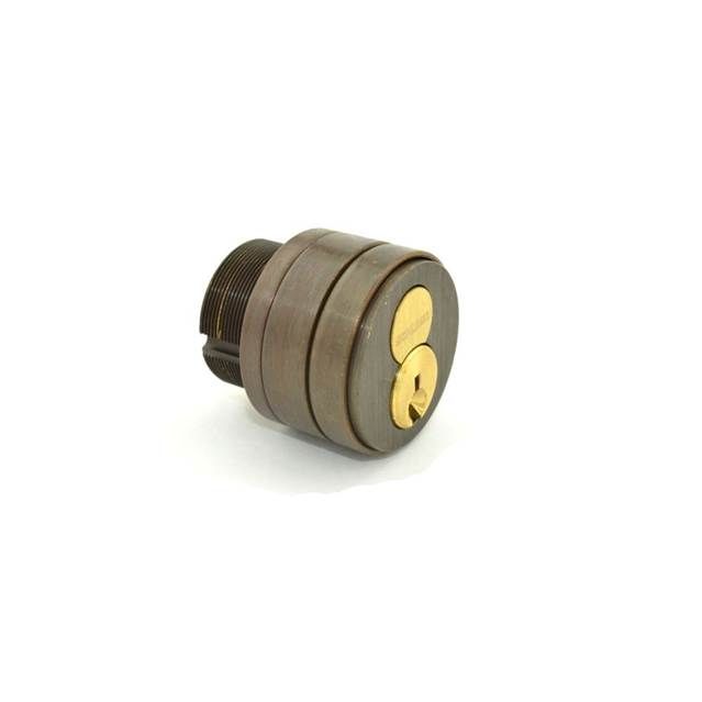 Schlage Commercial 20062C613 Conventional Core Mortise Cylinder C Keyway with Compression Ring; Spring; and 3/16" and 3/8" Blocking Rings with Adams Rite Cam Oil Rubbed Bronze Finish