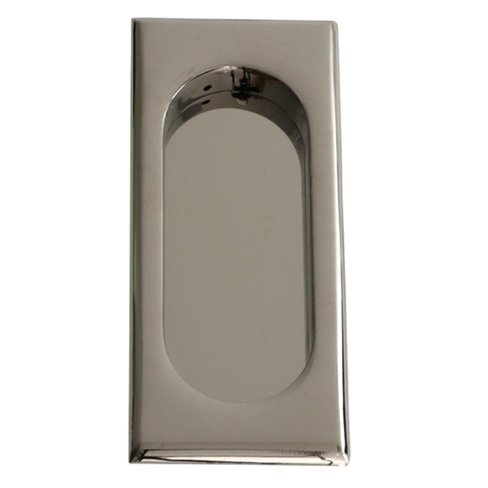 Emtek 2201US14 Rectangular Flush Pull Polished Nickel Finish