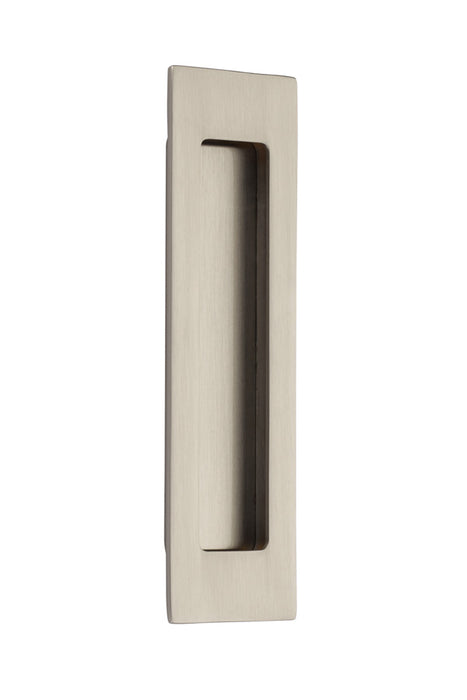 Emtek 220307US15 7" Modern Rectangular Flush Pull Satin Nickel Finish