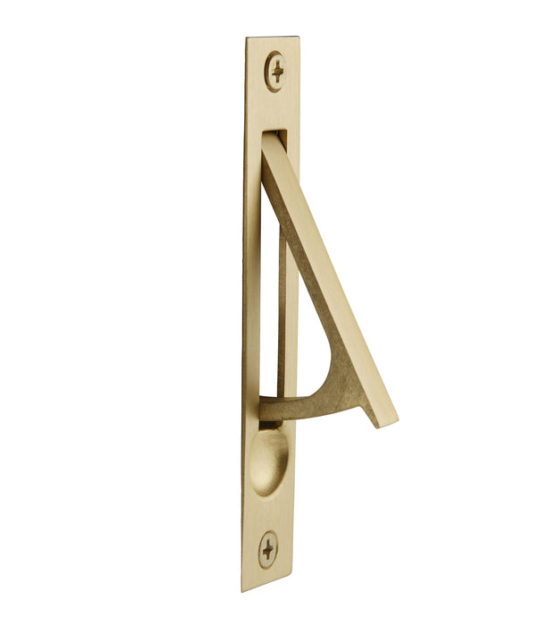 Emtek 2221US4 Edge Pull Satin Brass Finish