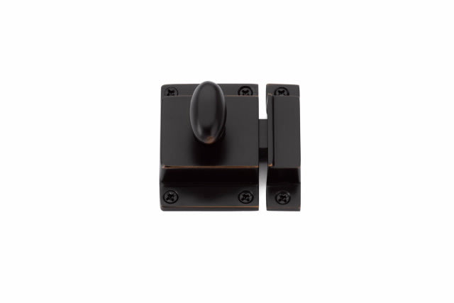 Emtek 2270US10B 2-1/4" x 2" Cabinet Latch Oil Rubbed Bronze Finish