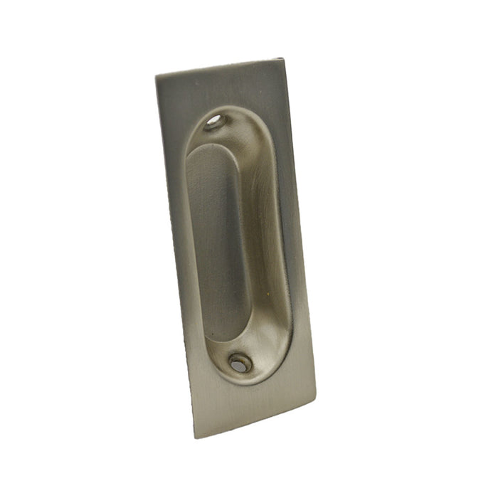 Ives Commercial 22B15 Solid Brass Rectangular Flush Pull Satin Nickel Finish