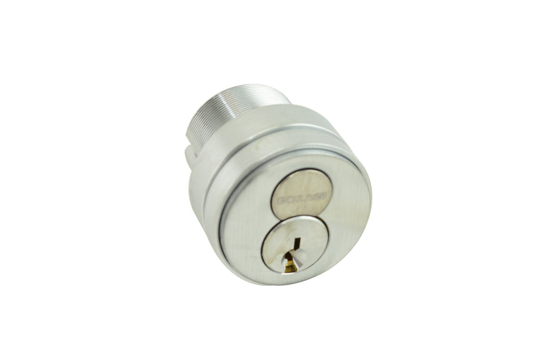 Schlage Commercial 30138G626 Full Size Interchangeable Mortise Cylinder G Keyway with Compression Ring; Spring; 3/8" Blocking Ring; and L9060 Cam Satin Chrome Finish