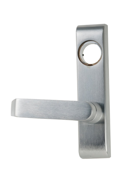 Von Duprin 360L26DLHR Left Hand Reverse 06 Lever Trim for 33 Series Control Key Unlocks; 626 Satin Chrome Finish