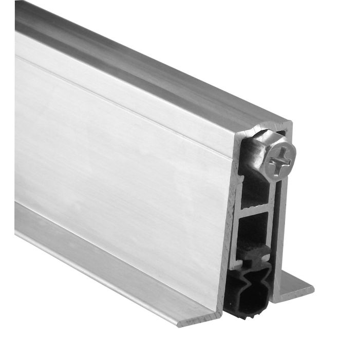 Pemko 411APKL30 30" (2' 6")Full Mortise Automatic Door Bottom with PemkoPrene Mill Finish Aluminum Finish