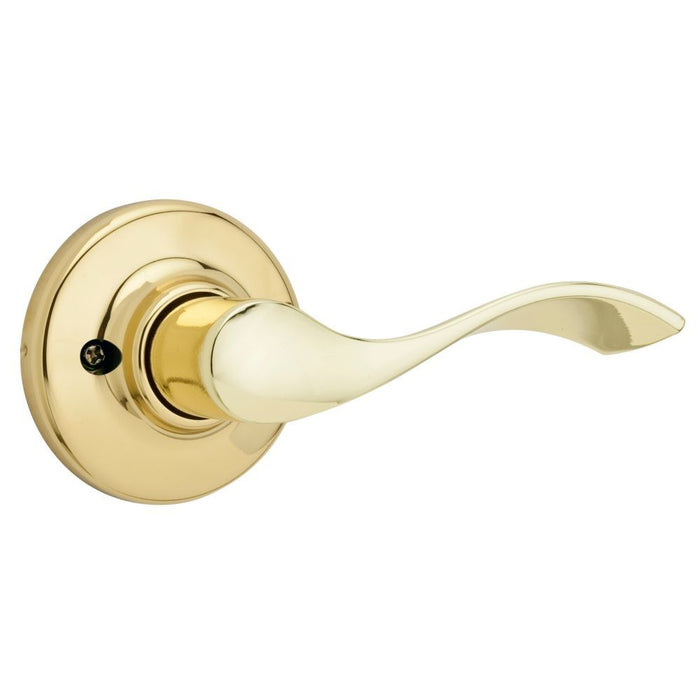 Kwikset 488BLRH-3V1 Right Hand Balboa Lever Half Dummy with New Chassis Bright Brass Finish