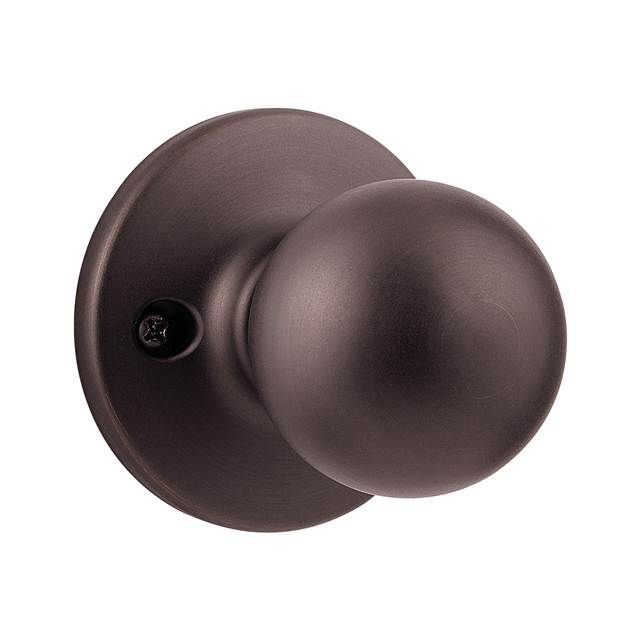 Kwikset 488P-11PV1 Polo Knob Half Dummy with New Chassis Venetian Bronze Finish