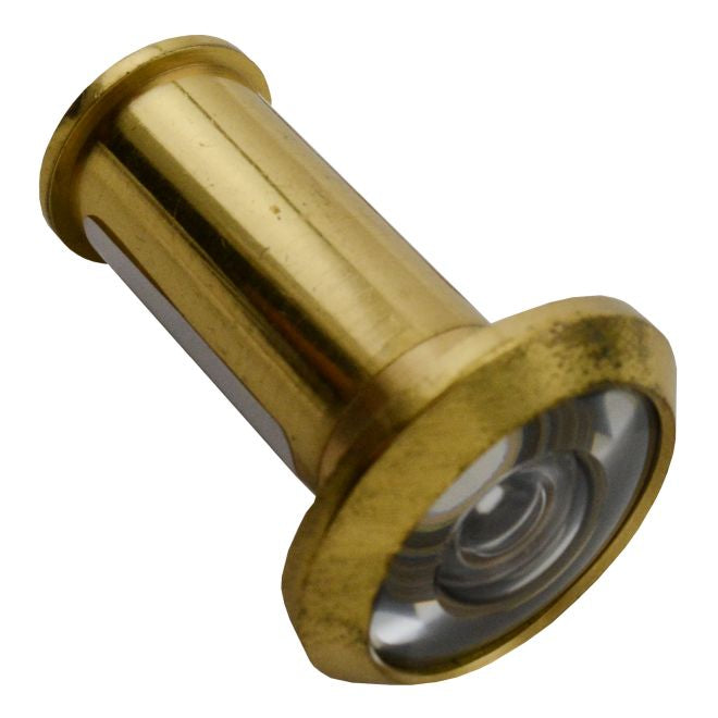 Deltana 55211U3-UL Fire Rated Door Viewer; Bright Brass Finish