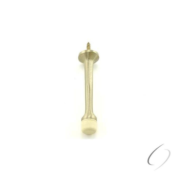 Ives Commercial 60B15 Solid Brass 3-3/4" Solid Door Stop Satin Nickel Finish