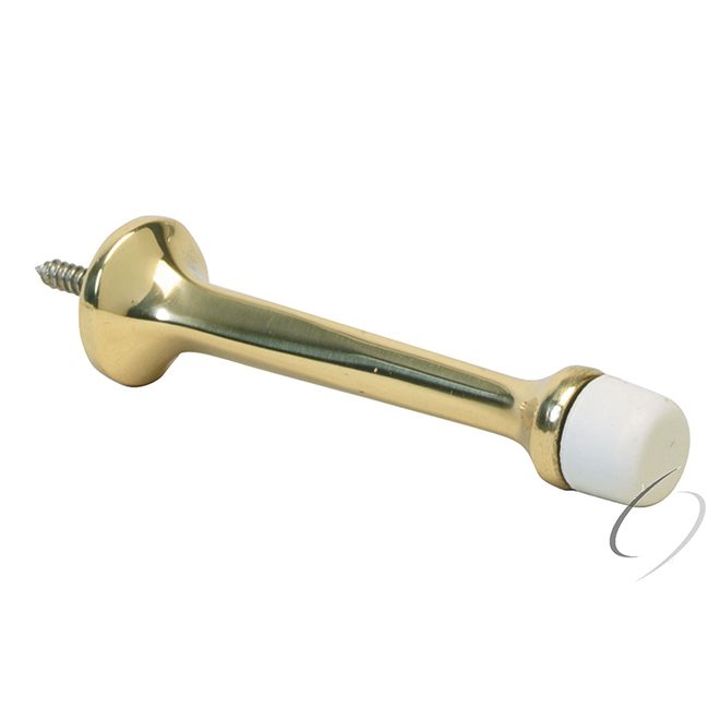 Ives Commercial 61B3 Solid Brass 3-1/8" Solid Door Stop Bright Brass Finish