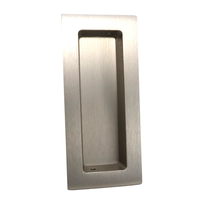 Omnia 653/00.15 Contemporary Flush Pull Satin Nickel Finish