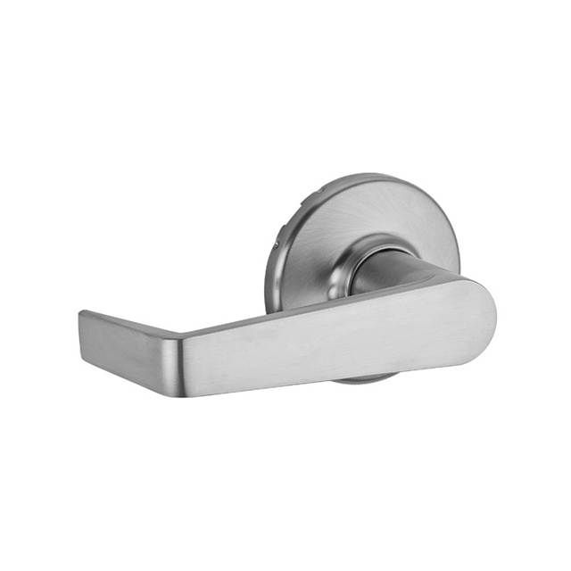 Kwikset 721KNL-26D Kingston Lever Light Commercial Passage Door Lock with RCAL Latch and RCS Strike Satin Chrome Finish