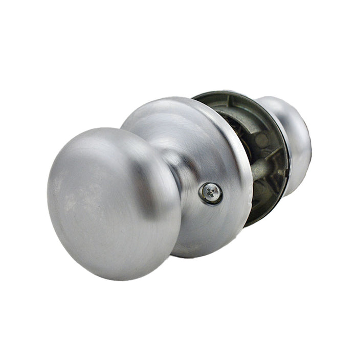 Kwikset 750H-26DV1 Hancock Knob Vestibule Door Lock with New Chassis with 6AL Latch and RCS Strike Satin Chrome Finish