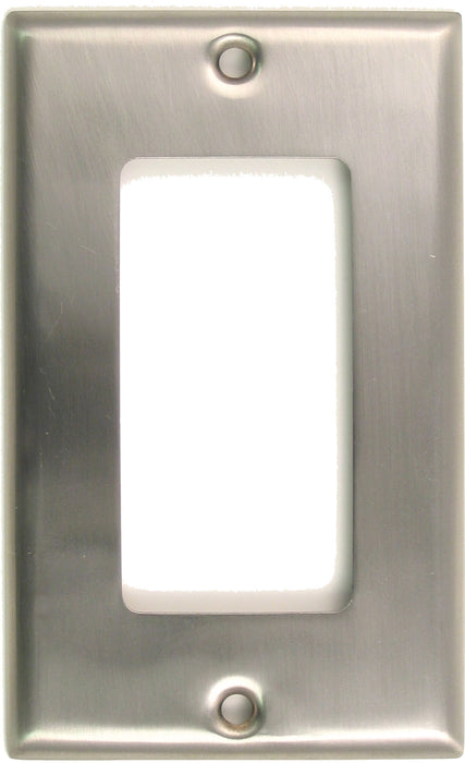 Rusticware 784SN Single Rocker Switch Plate Satin Nickel Finish