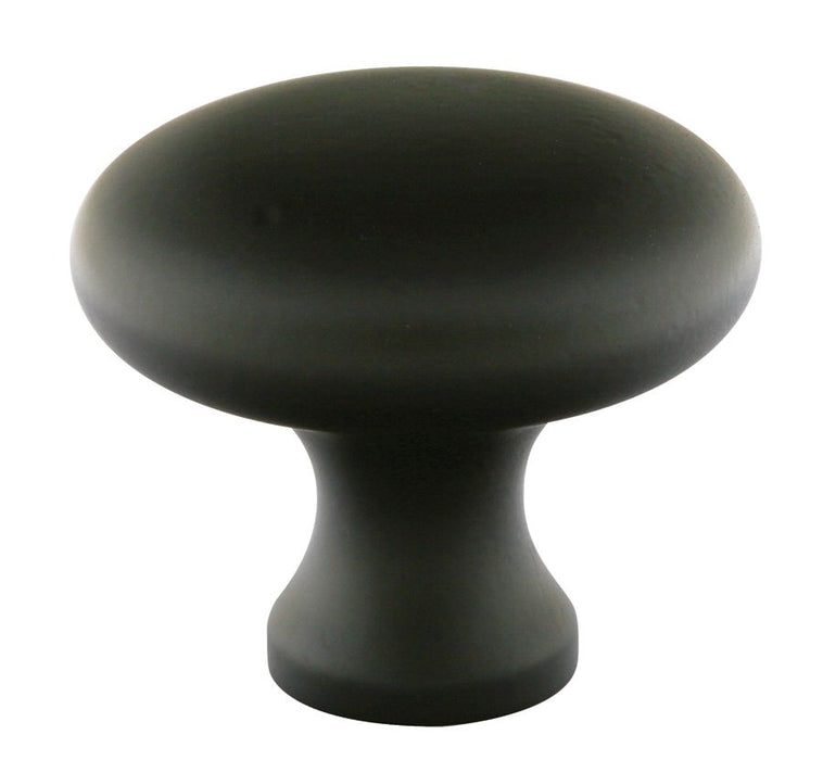 Emtek 86013US19 Providence 1" Cabinet Knob Flat Black Finish