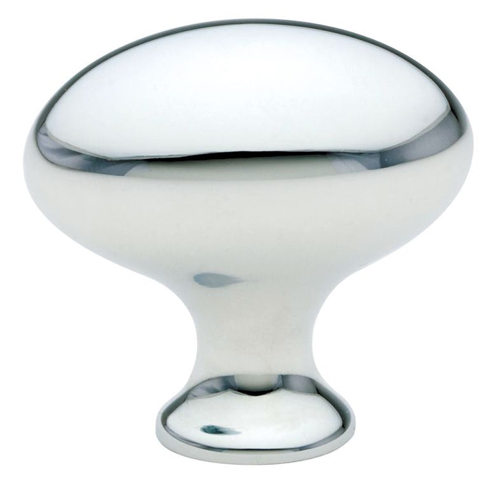 Emtek 86016US26 Egg 1-1/4" Cabinet Knob Polished Chrome Finish