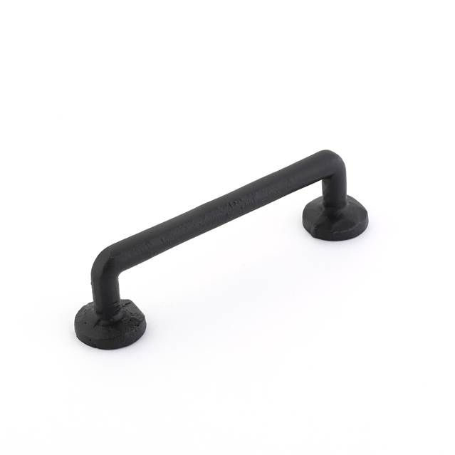 Emtek 86056FB Bronze Rod Cabinet Pull with 4" Center To Center Flat Black Bronze Finish