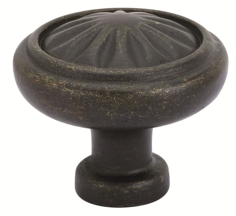 Emtek 86092MB Tuscany Round 1-1/4" Cabinet Knob Medium Bronze Finish