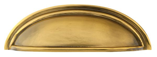 Emtek 86123US7 Cup Cabinet Pull with 3" Center To Center French Antique Brass Finish