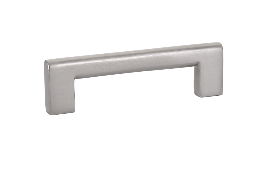 Emtek 86163US15 Trail Cabinet Pull with 4" Center To Center Satin Nickel Finish