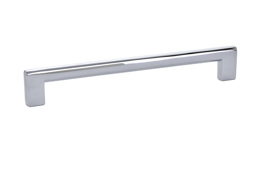 Emtek 86165US26 Trail Cabinet Pull with 8" Center To Center Polished Chrome Finish