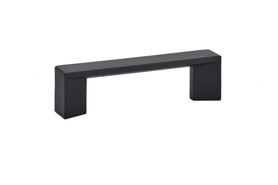 Emtek 86263US19 Trinity Cabinet Pull with 3" Center To Center Flat Black Finish