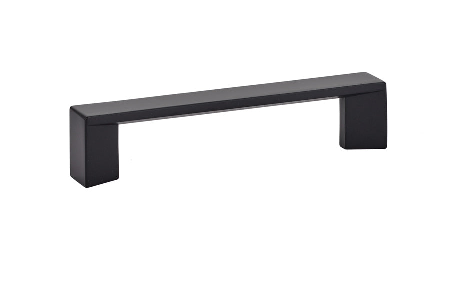 Emtek 86265US19 Trinity Cabinet Pull with 4" Center To Center Flat Black Finish