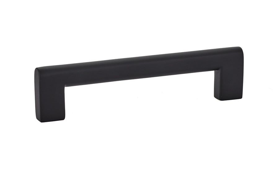 Emtek 86272US19 Trail Cabinet Pull with 5" Center To Center Flat Black Finish