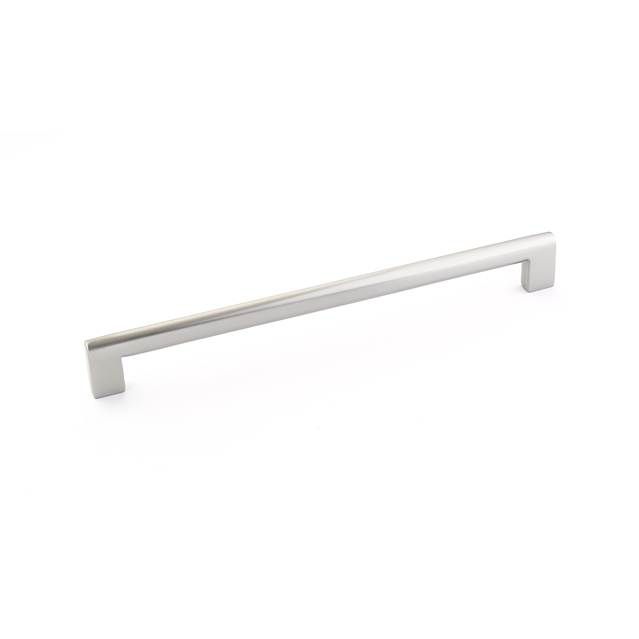 Emtek 86273US15 Trail Cabinet Pull with 10" Center To Center Satin Nickel Finish