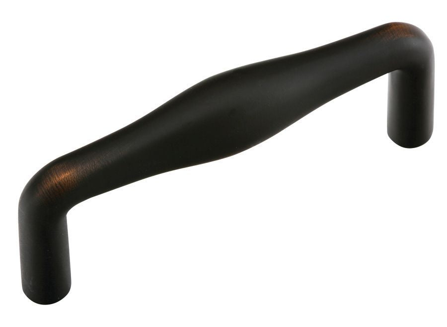 Emtek 86311US10B Dane Cabinet Pull with 4" Center to Center Oil Rubbed Bronze Finish