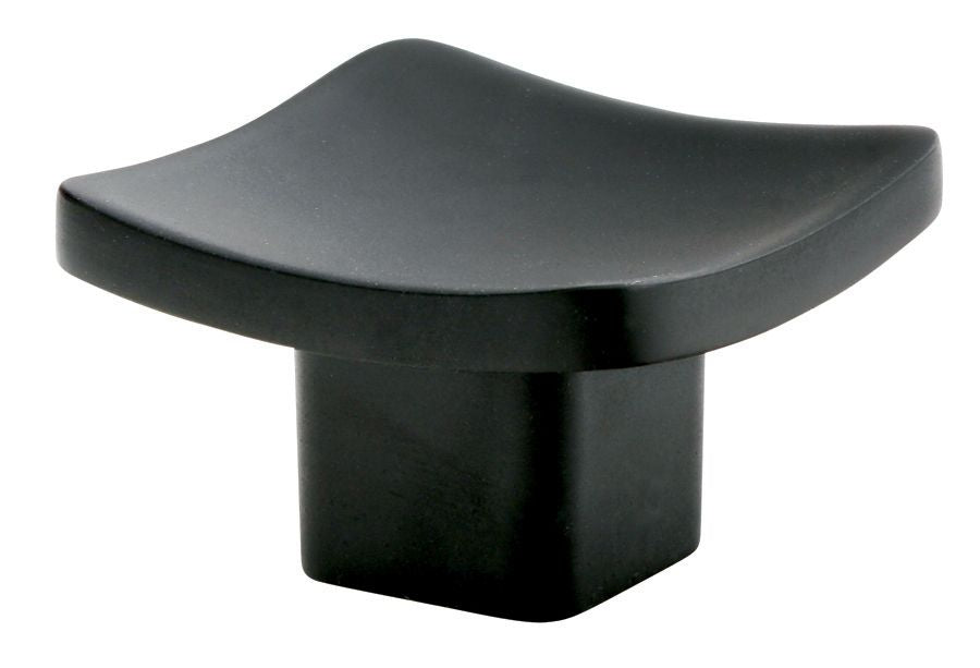 Emtek 86318US19 Basin 1-5/8" Cabinet Knob Flat Black Finish