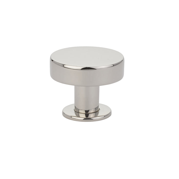 Emtek 86323US14 Cadet 1-3/4" Cabinet Knob Polished Nickel Lifetime Finish