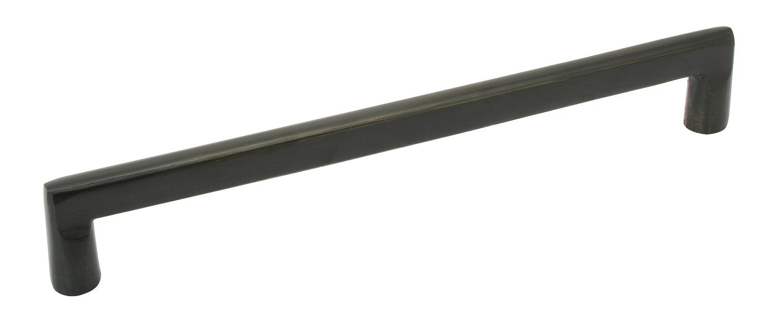 Emtek 86334MB Bronze Rail Cabinet Pull with 4" Center to Center Medium Bronze Finish