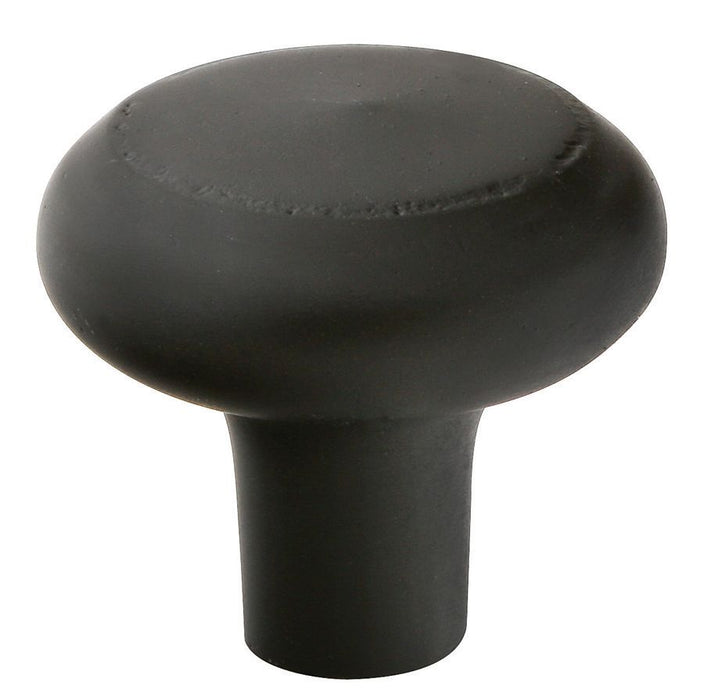 Emtek 86338FB Bronze Barn 1" Cabinet Knob Flat Black Bronze Finish