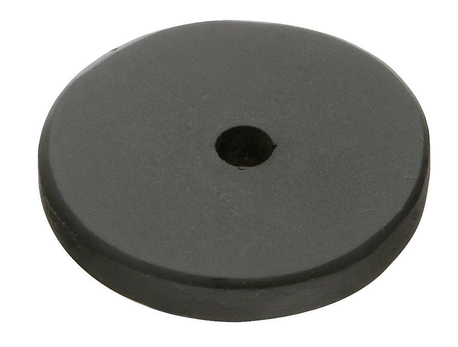 Emtek 86341FB Sandcast Bronze Round Backplate for Cabinet Knob Flat Black Bronze Finish