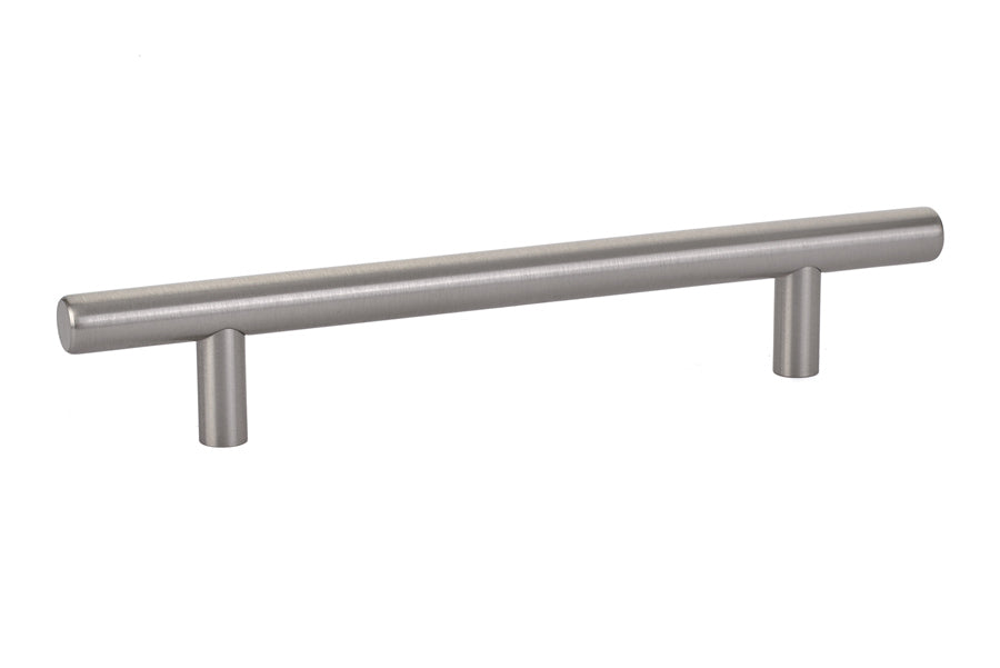 Emtek 86361US15 Brass Bar Cabinet Pull with 5" Center to Center Satin Nickel Finish